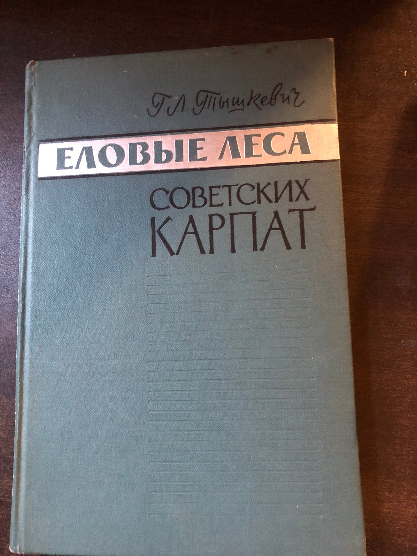 ЕЛОВЫЕ ЛЕСА СОВЕТСКИХ КАРПАТ