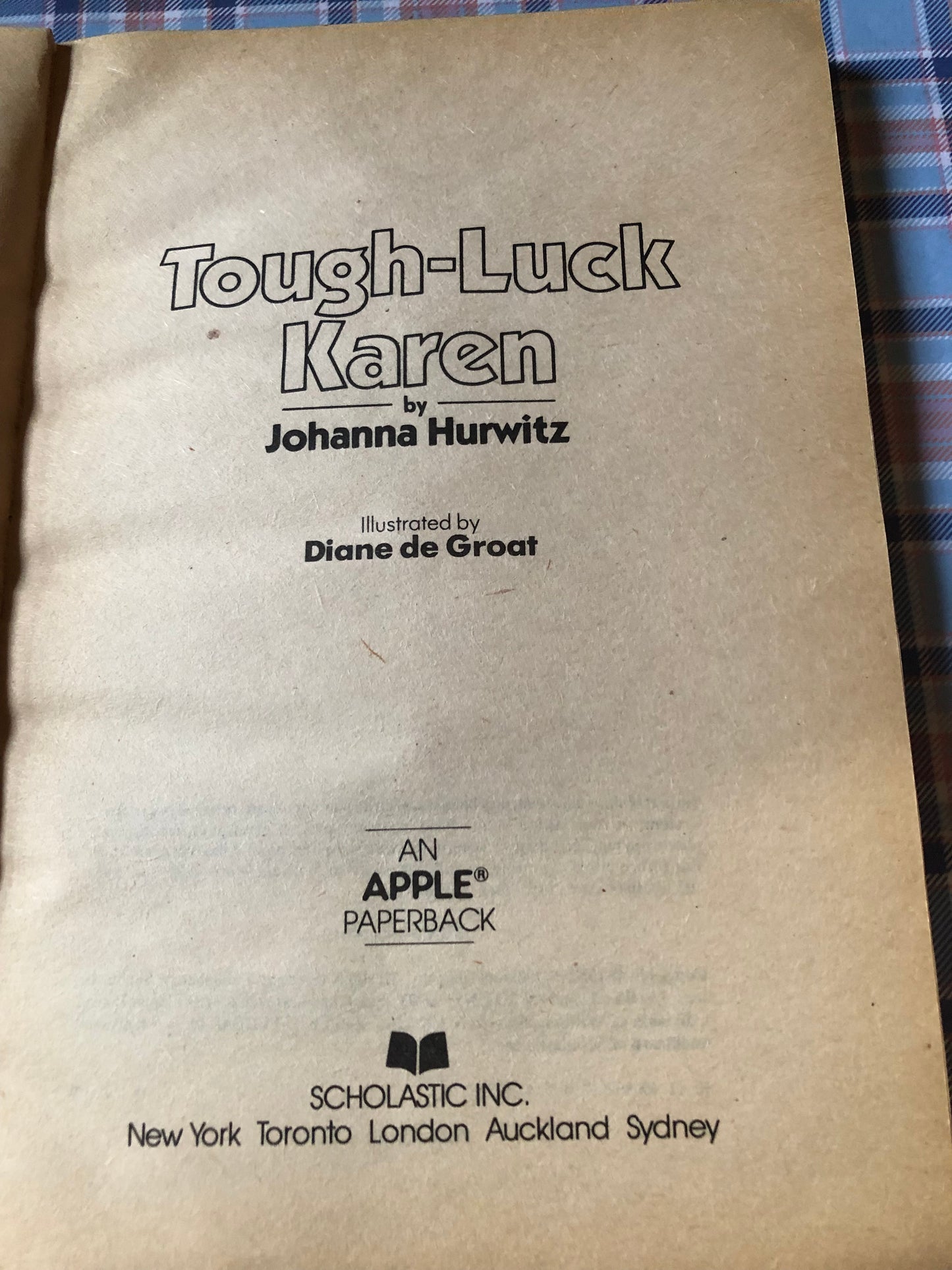J.Hurwitz - Tough - luck Karen