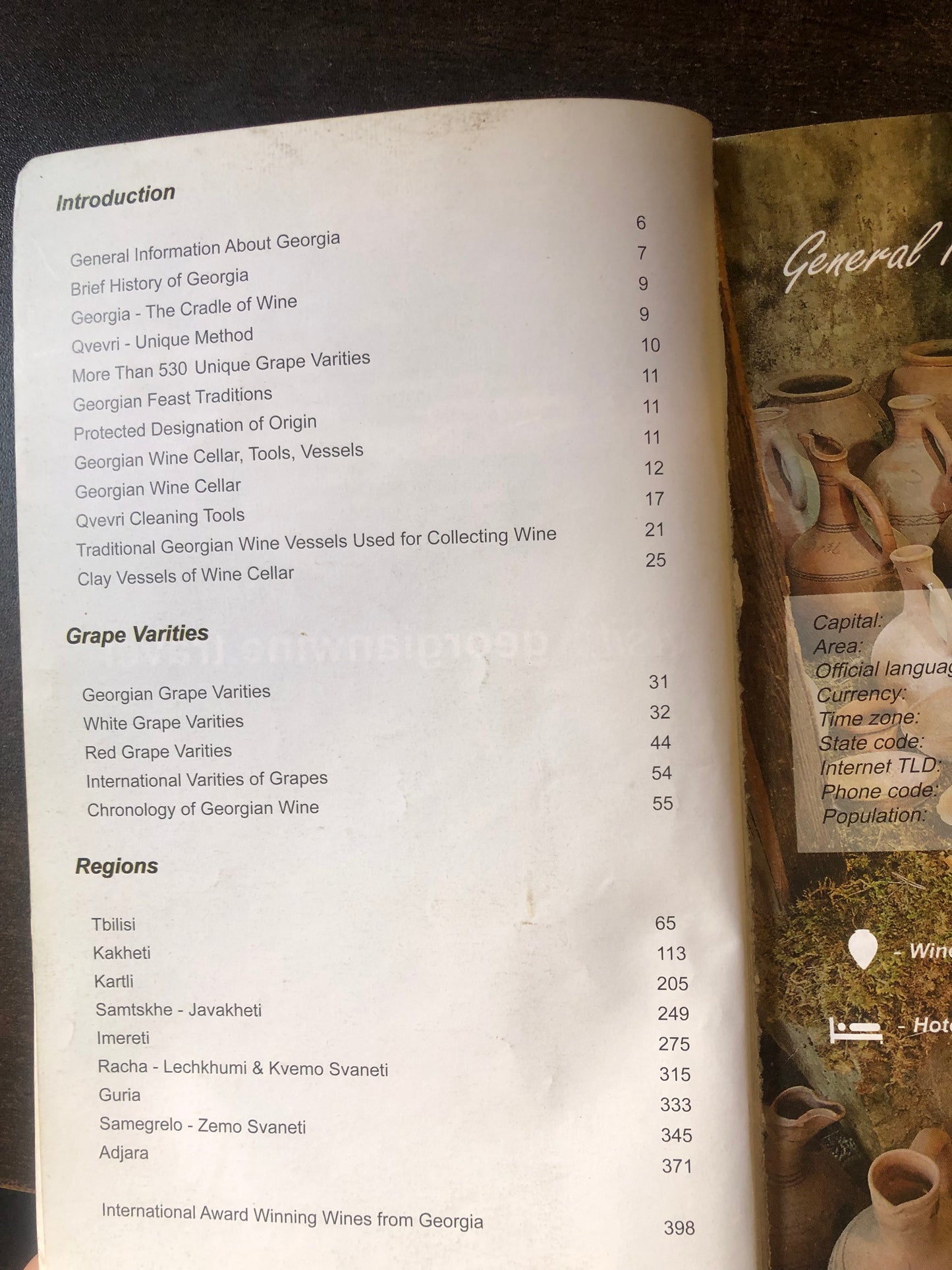 Georgian wine tourism guide 2015