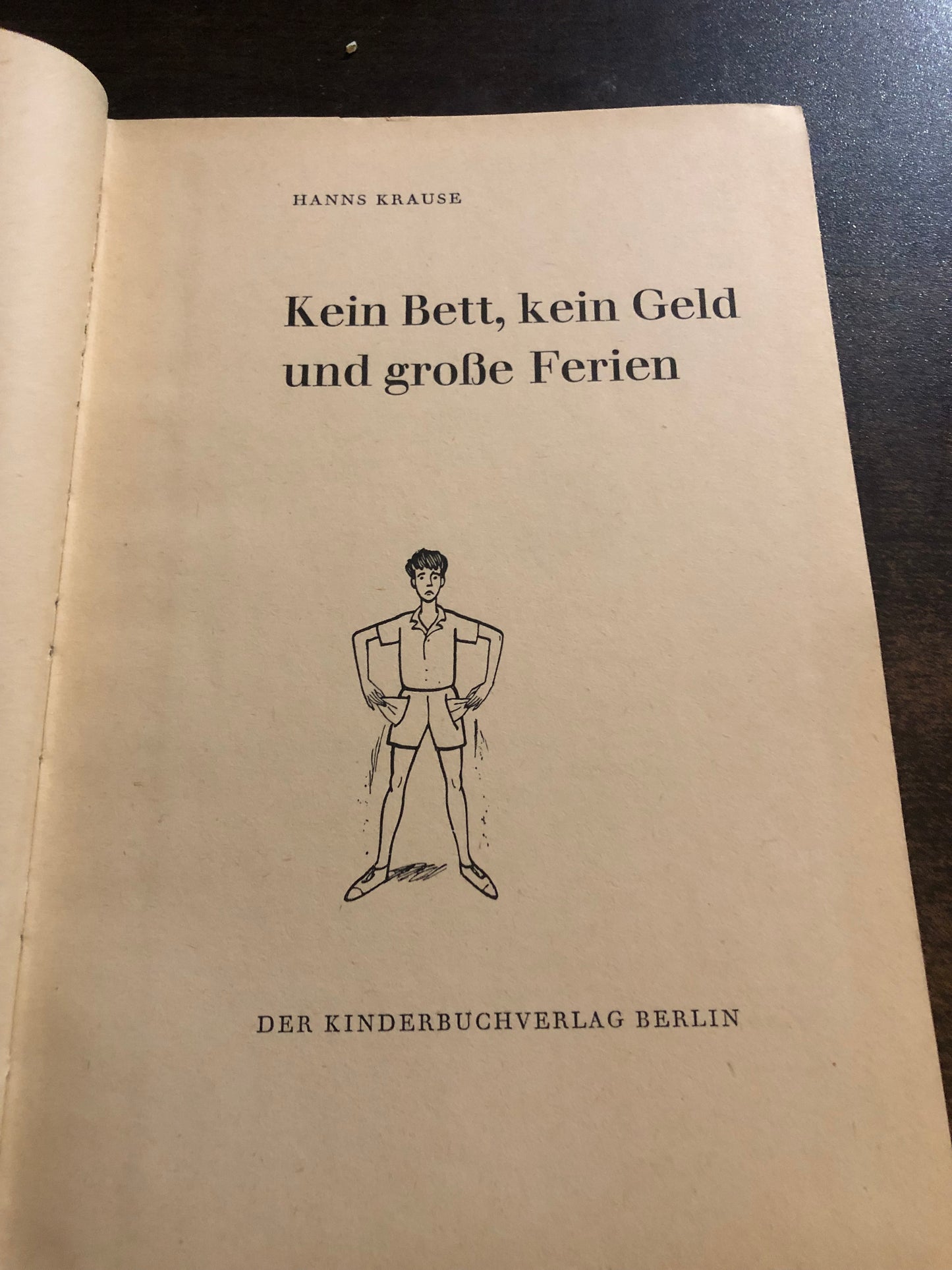 H. Krause - kein bett, kein geld and grobe ferien