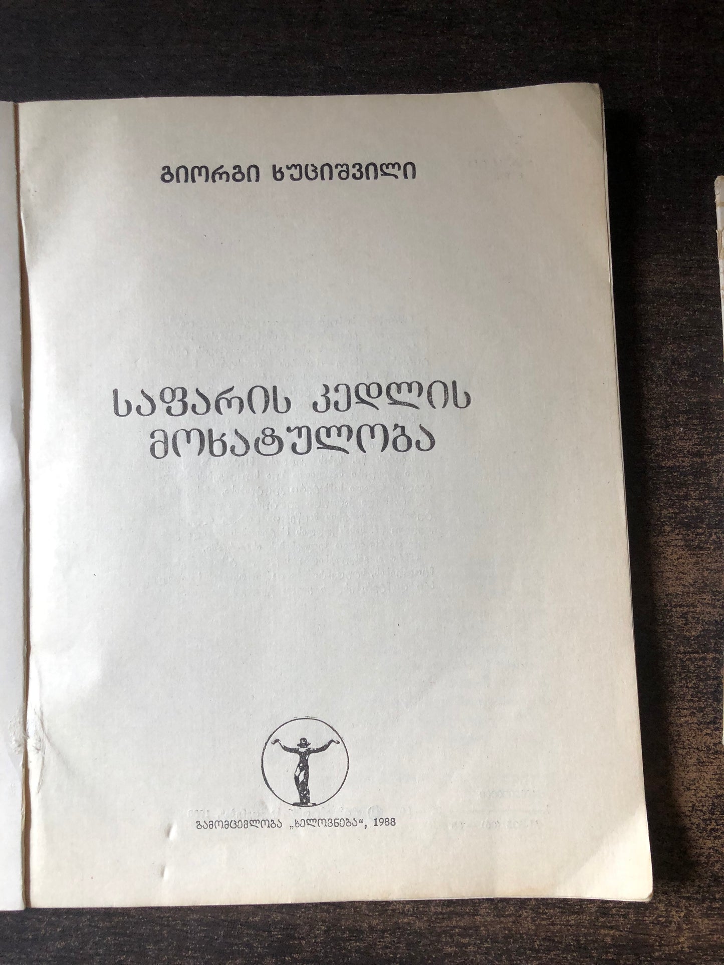 გიორგი ხუციშვილი - საფარის კედლის მოხატულობა