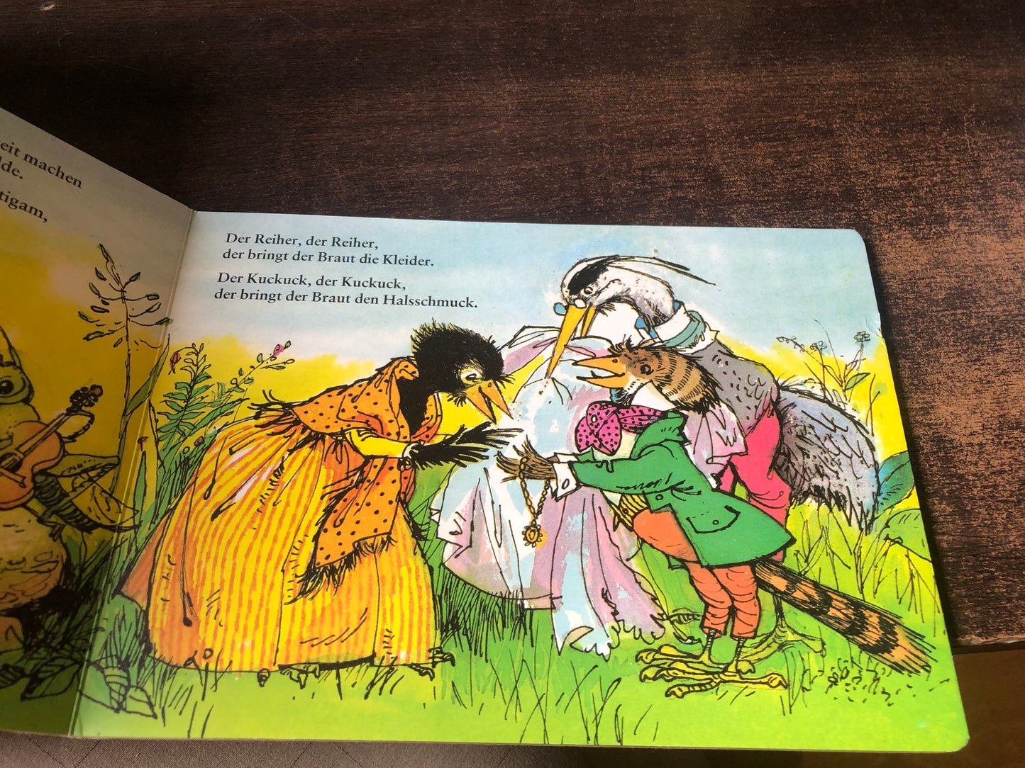 Ein vogel wollte hochzeit machen