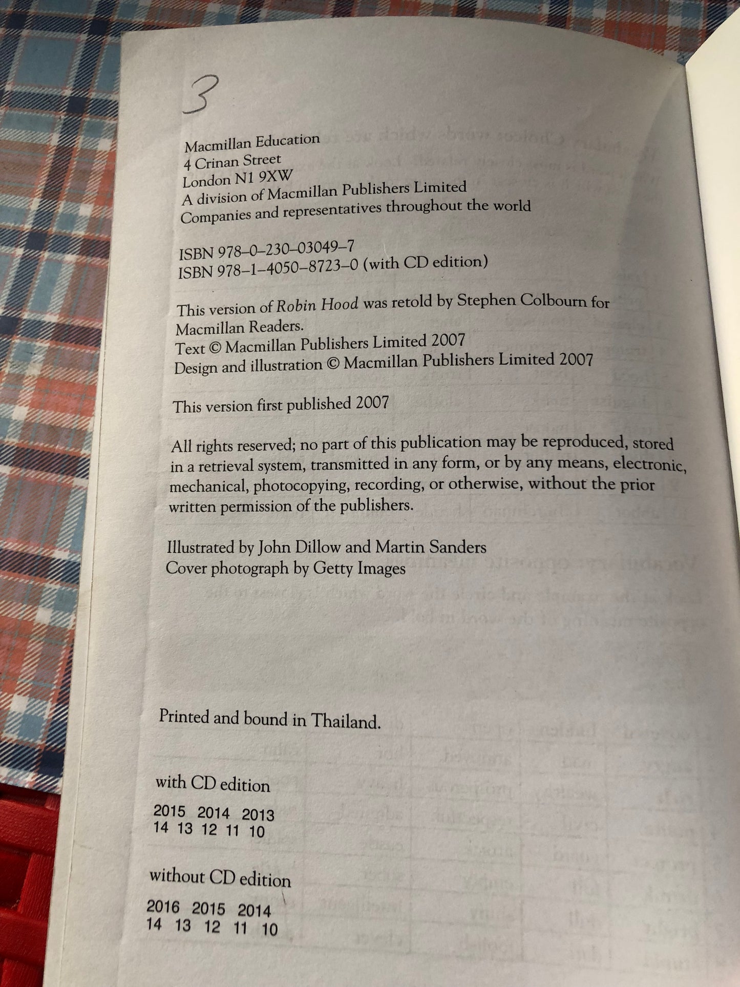 S.Colbourn - Robin Hood