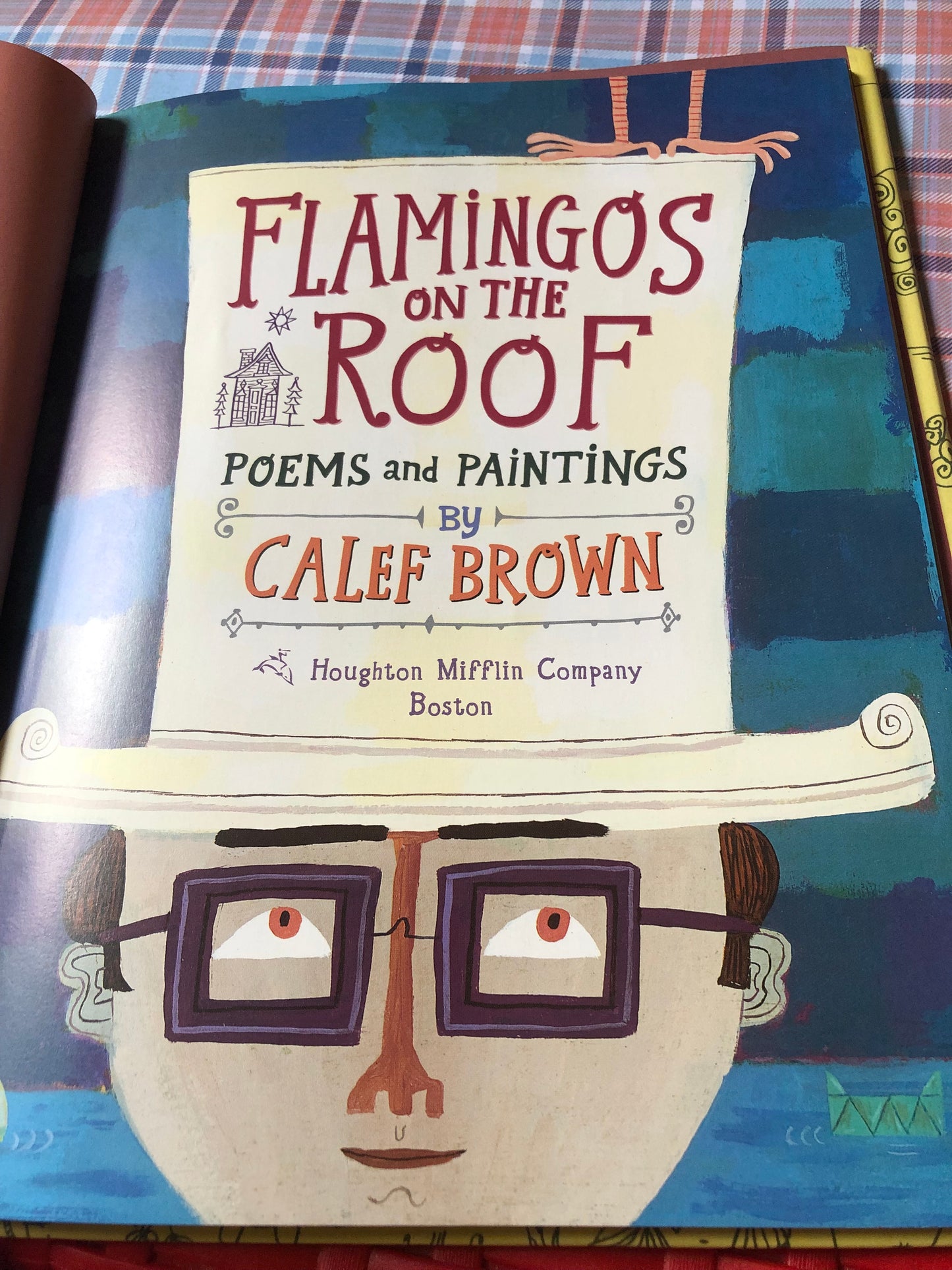 C.Brown - Flamingos on the roof
