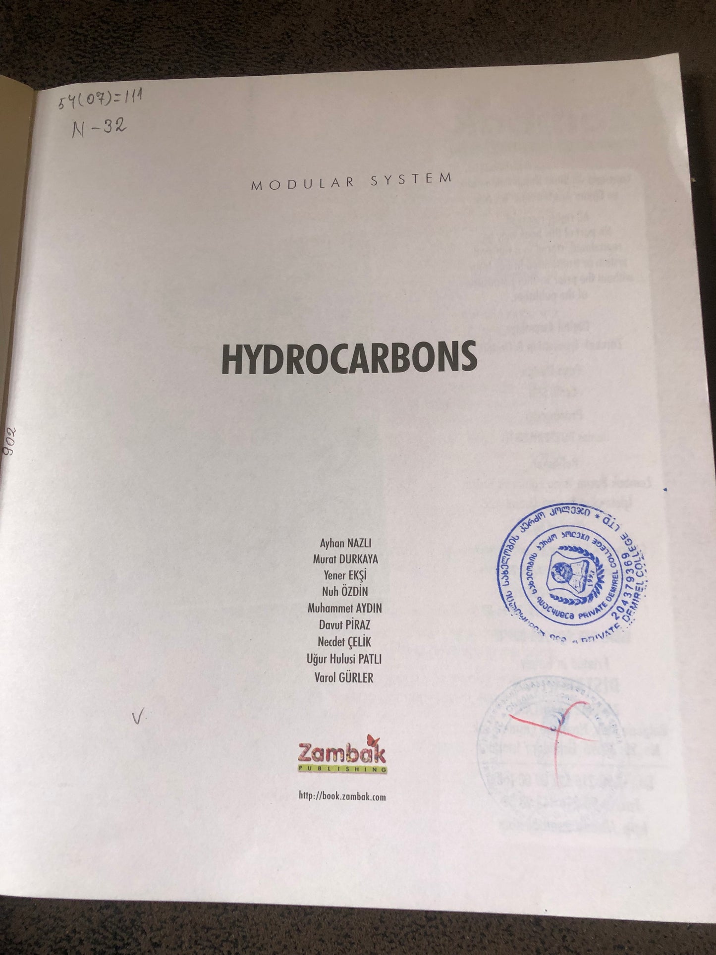 Hudrocarbons (chemistry series)