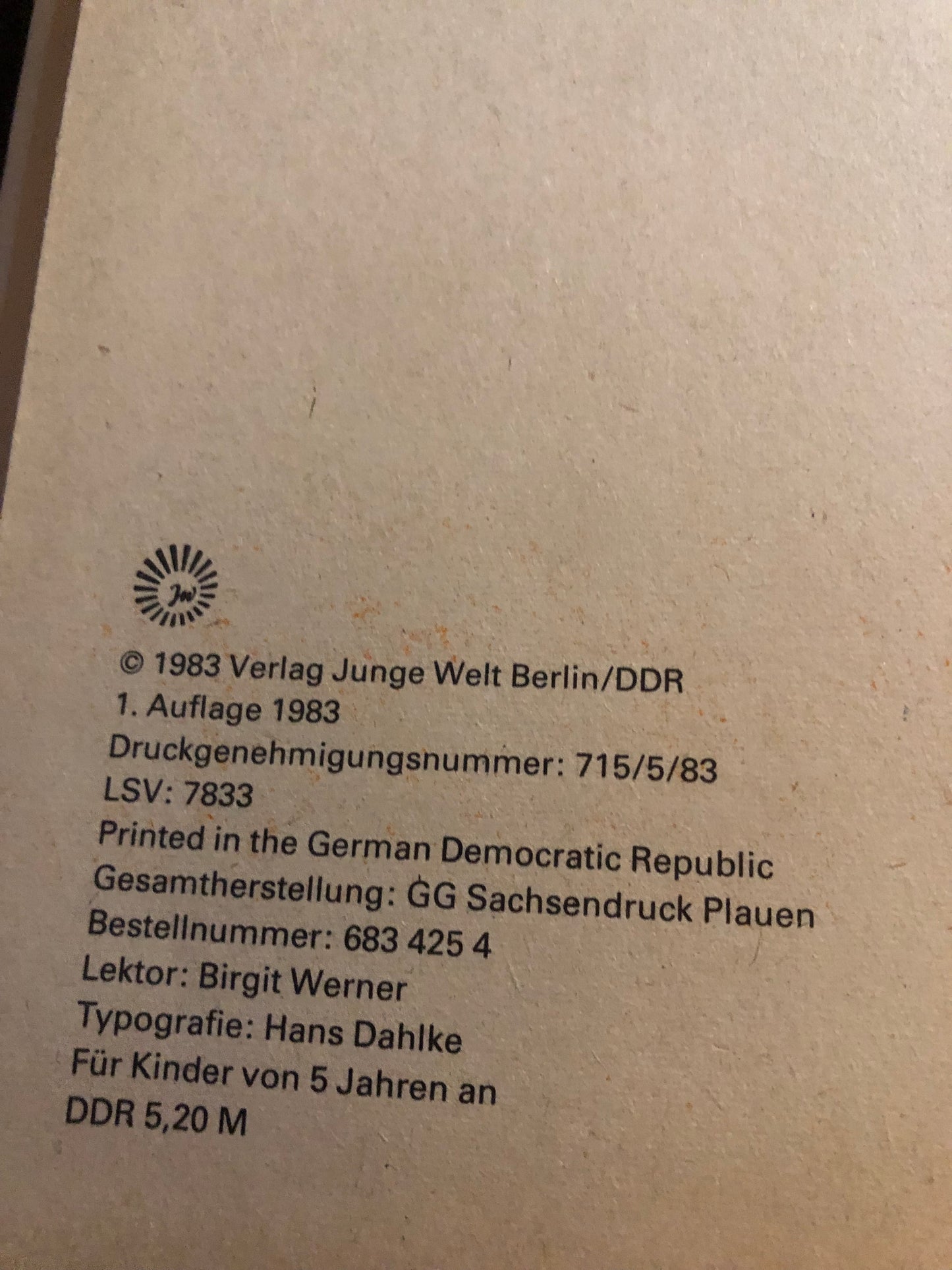 E. Haase, K. Golz - der steinerne seehund