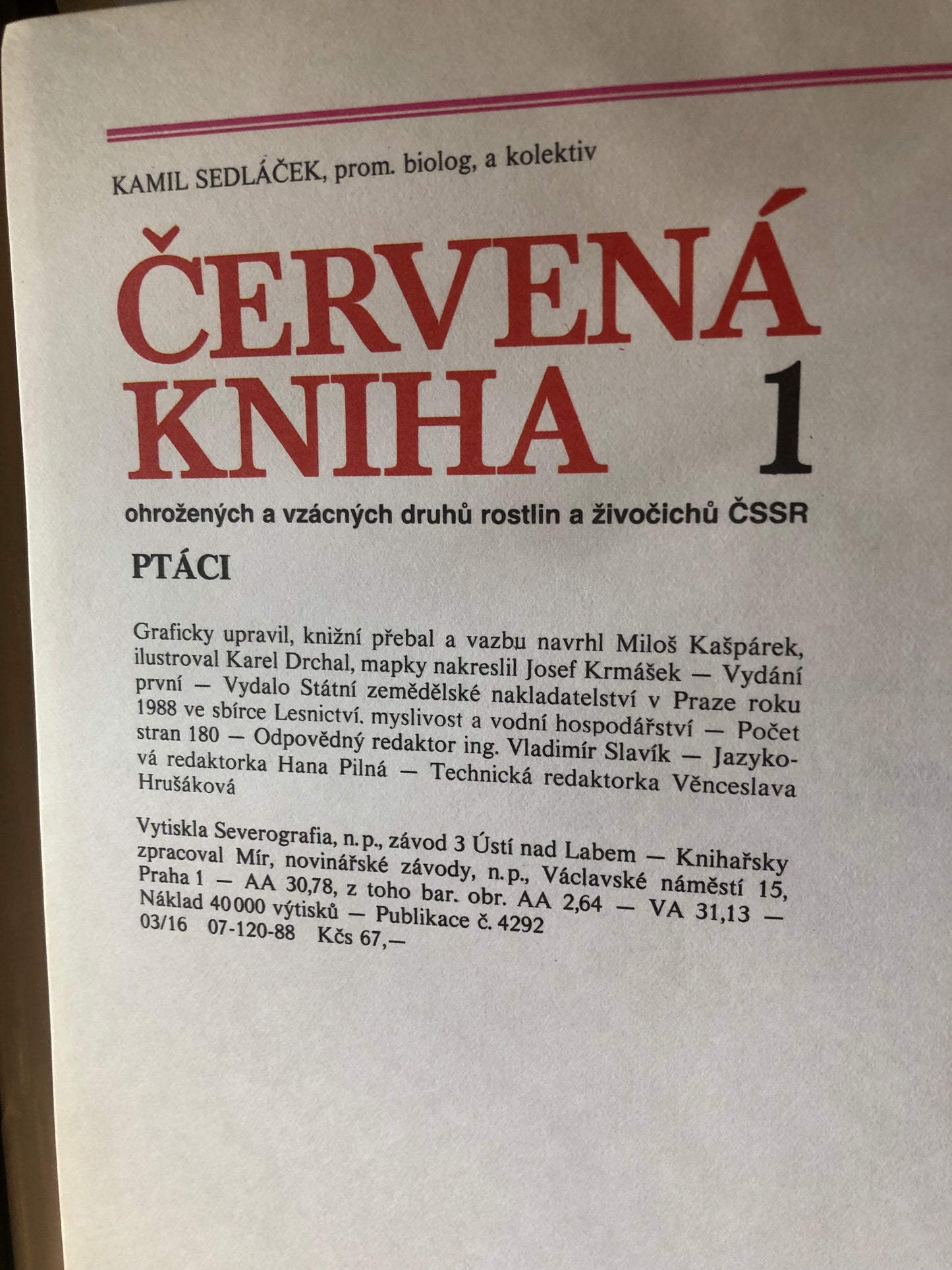 Červená kniha 1