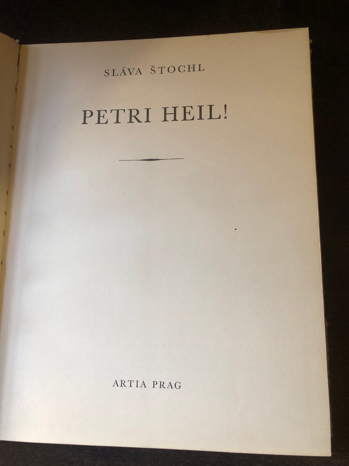 S. Štochl - Petri heil!