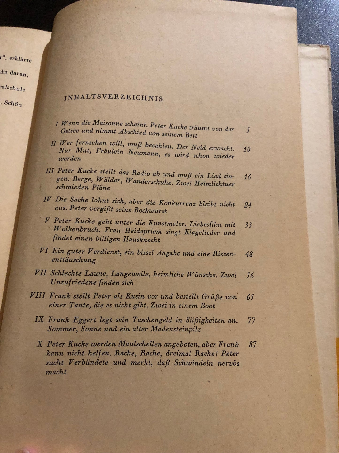 H. Krause - kein bett, kein geld and grobe ferien