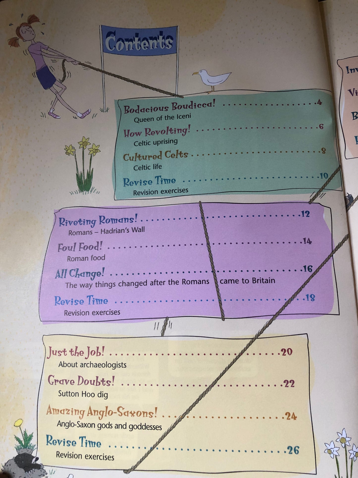 History revision (ages7-8)
