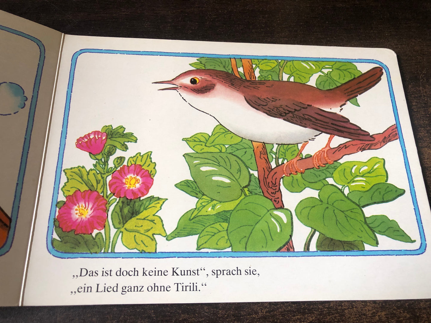 Ein Spatz sang auf dem Hühnerstall