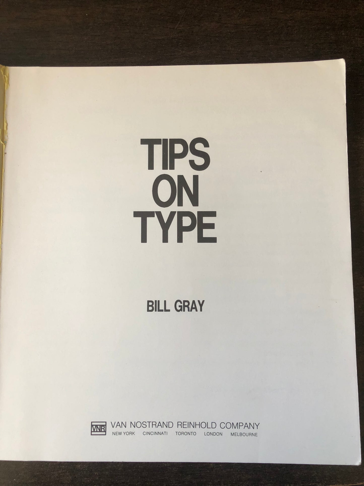 Tips on Type