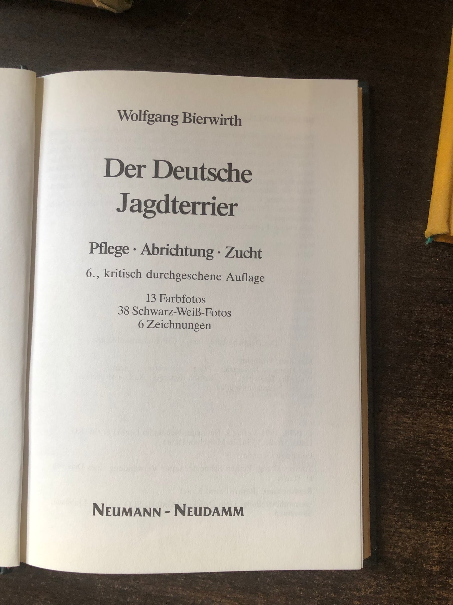 W. Bierwirth - Der Deutsche Jagdterrier