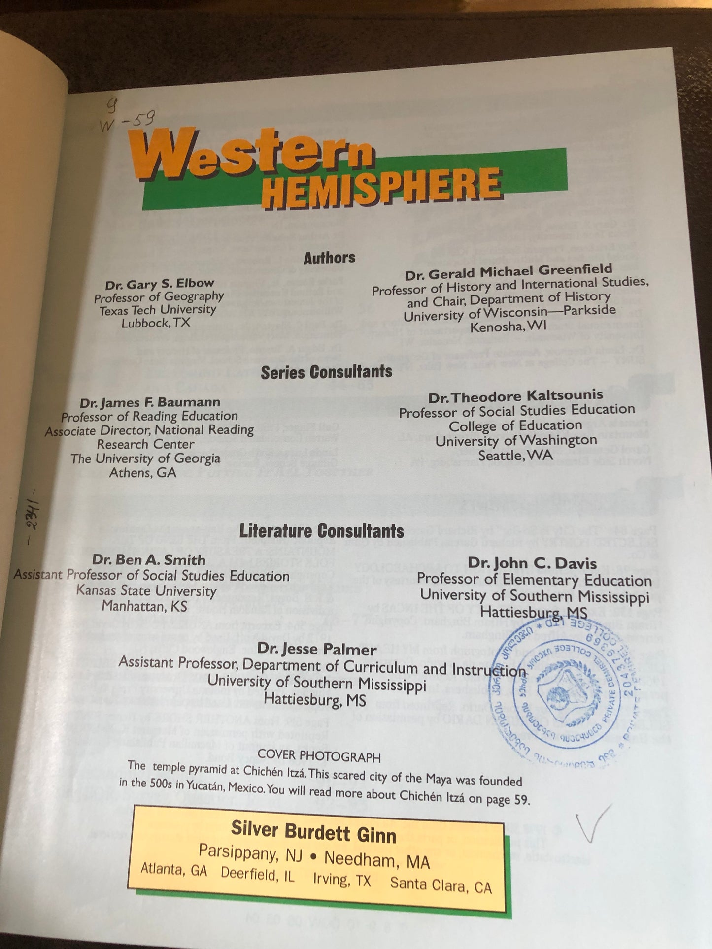 Western hemisphere