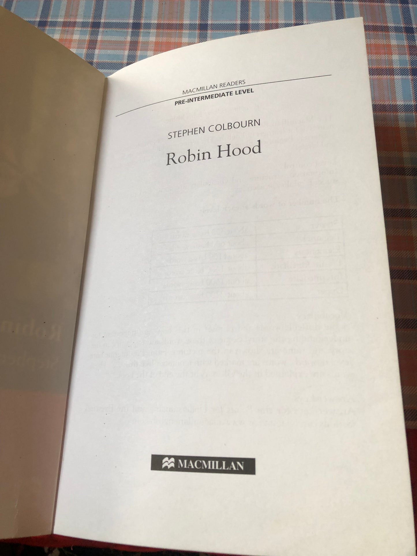 S.Colbourn - Robin Hood