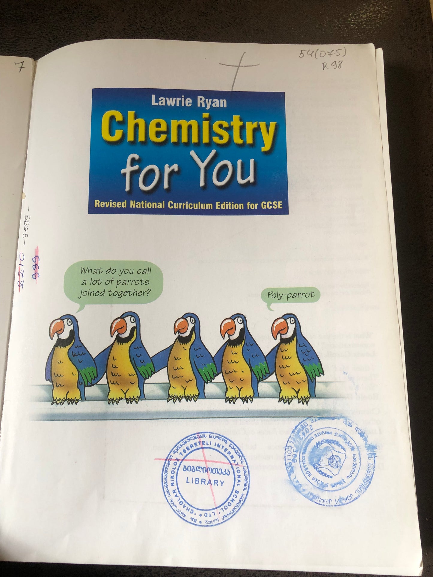 L. Ryan - Chemistry for you