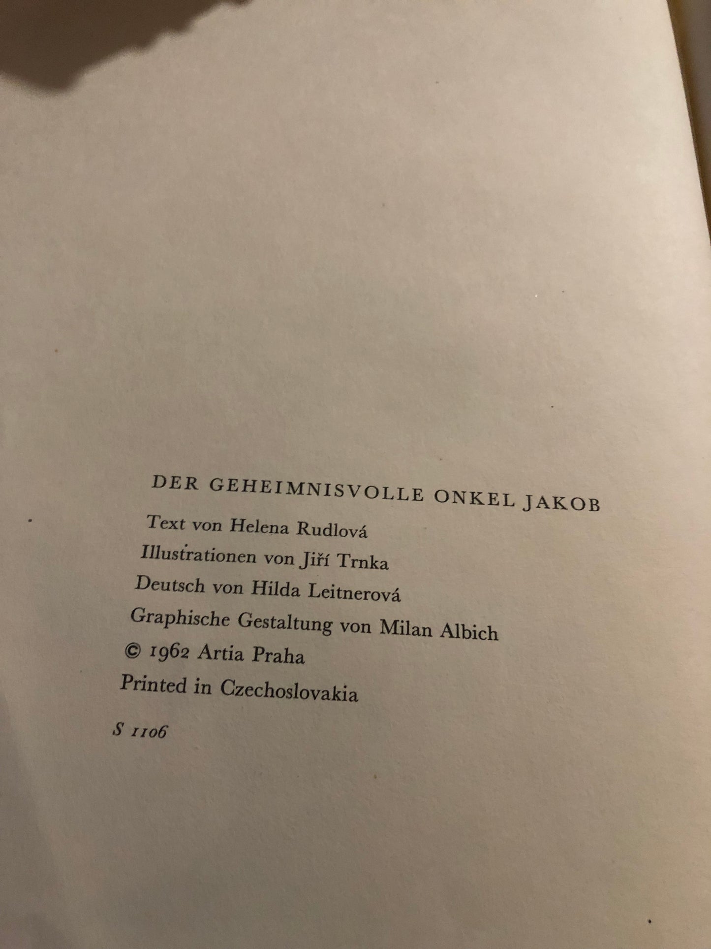 Der geheimnisvolle Onkel Jakob