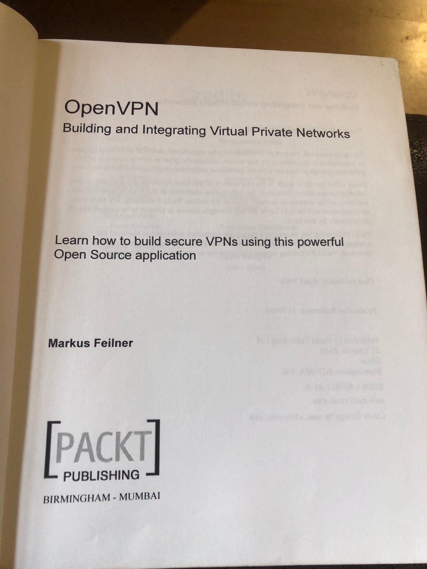M. Feilner - OpenVPN