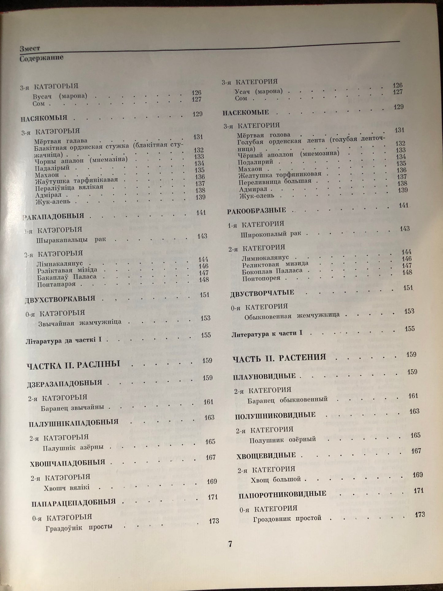 КРАСНАЯ КНИГА БЕЛОРУСКАЙ ССР