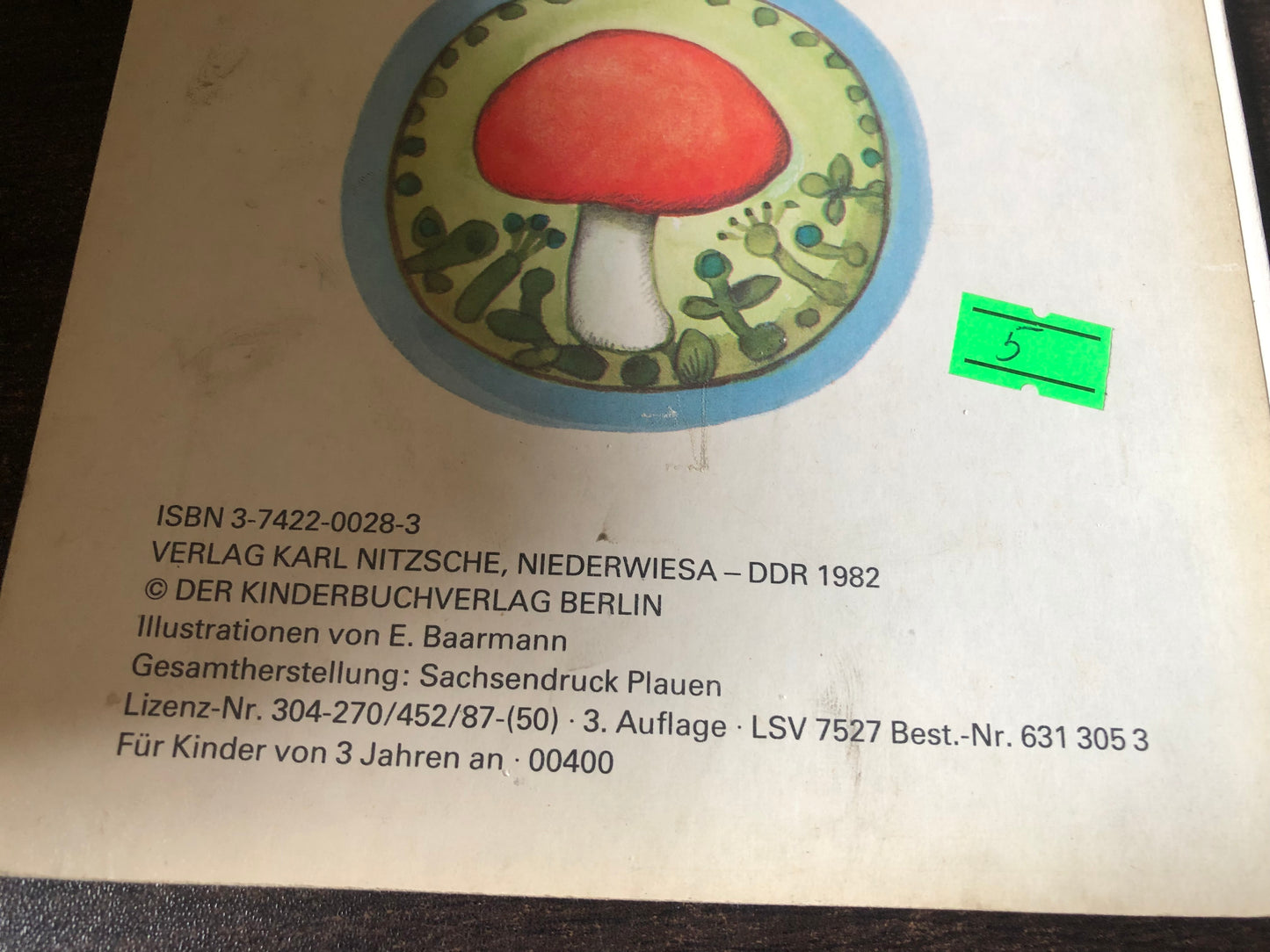 W. Krumbach, E. Baarmann - schnecke,pilz und schmetterling