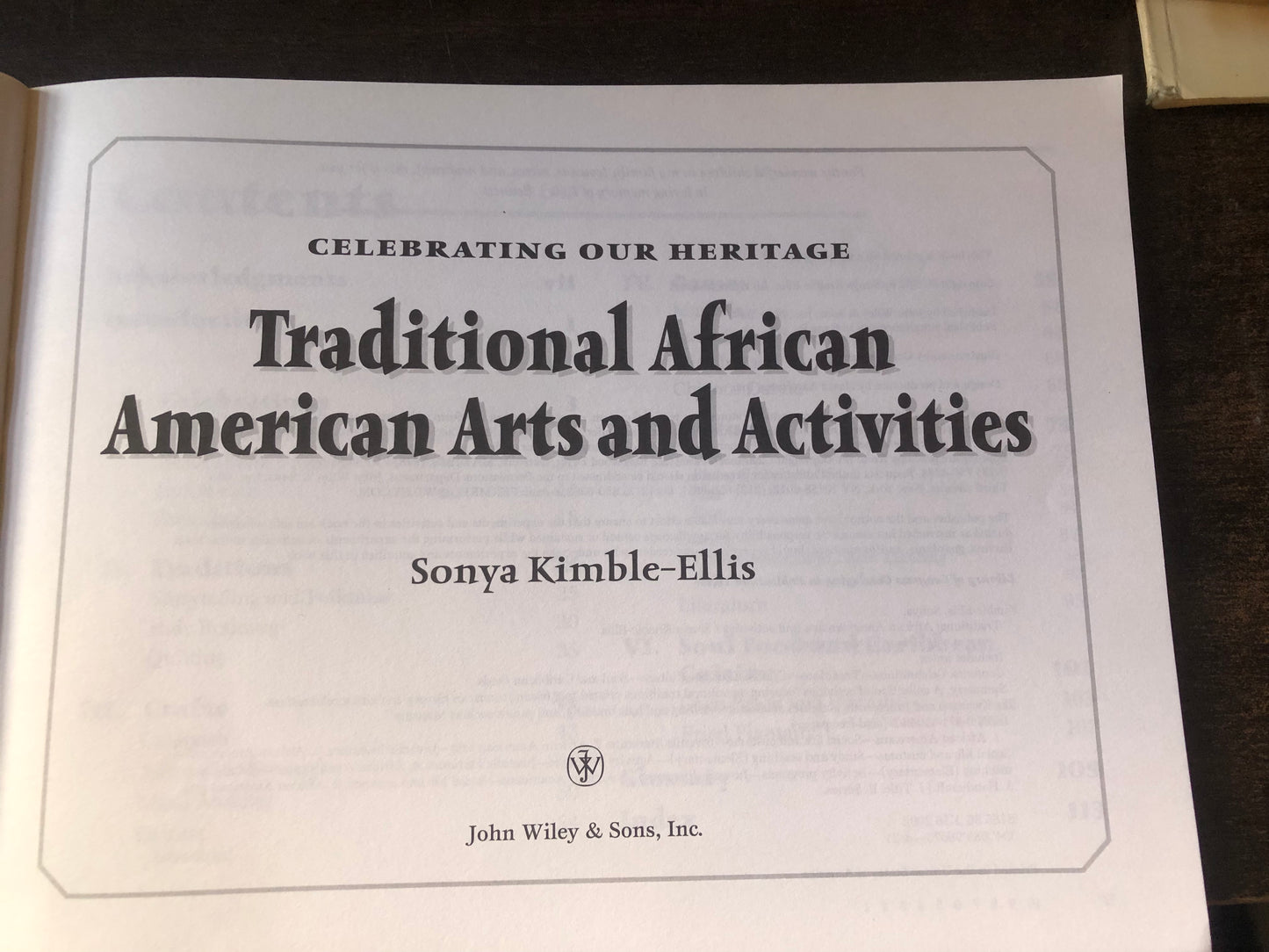 Traditional African American Arts & Activities