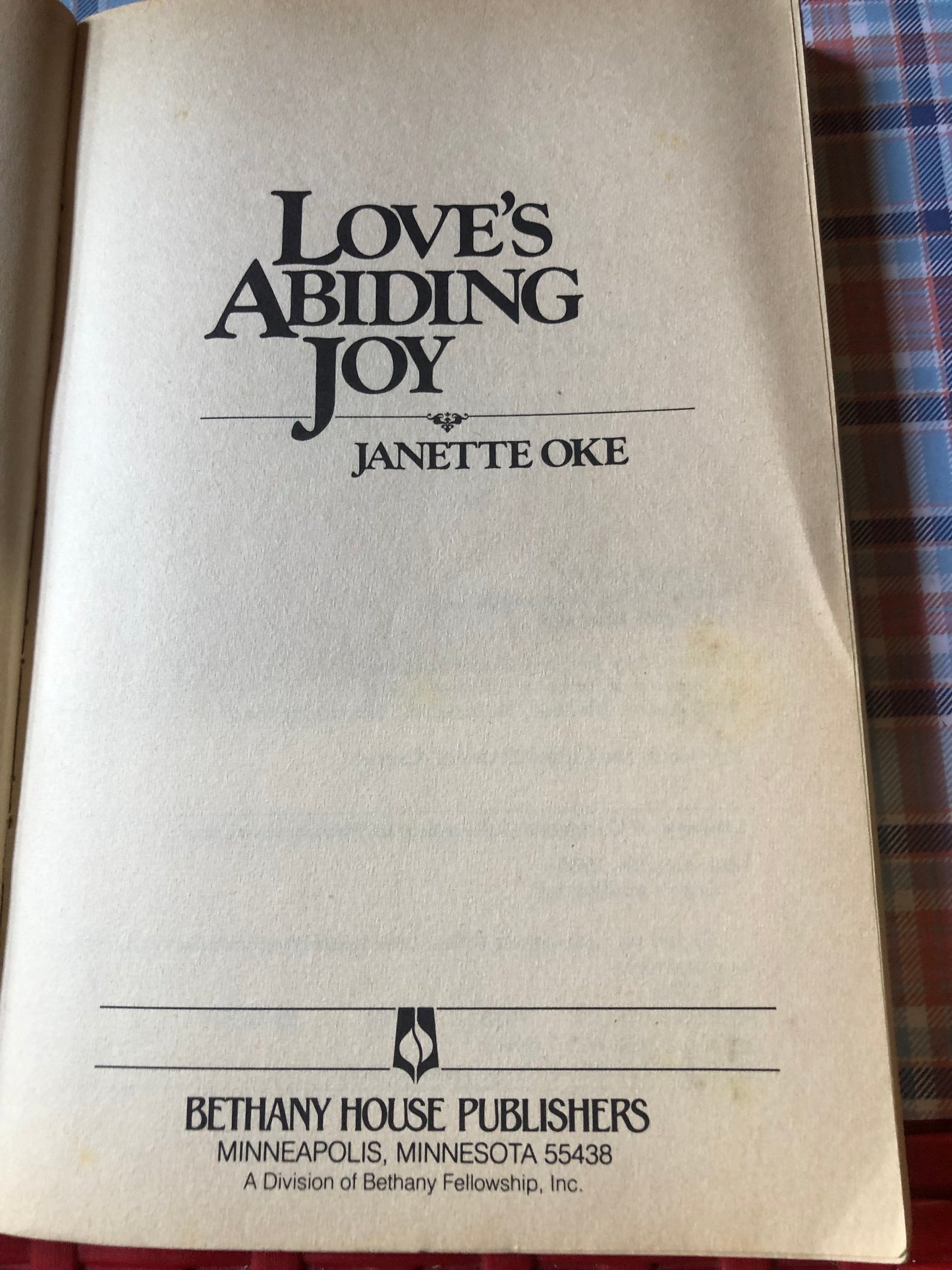 J.Oke - Love’s abiding joy