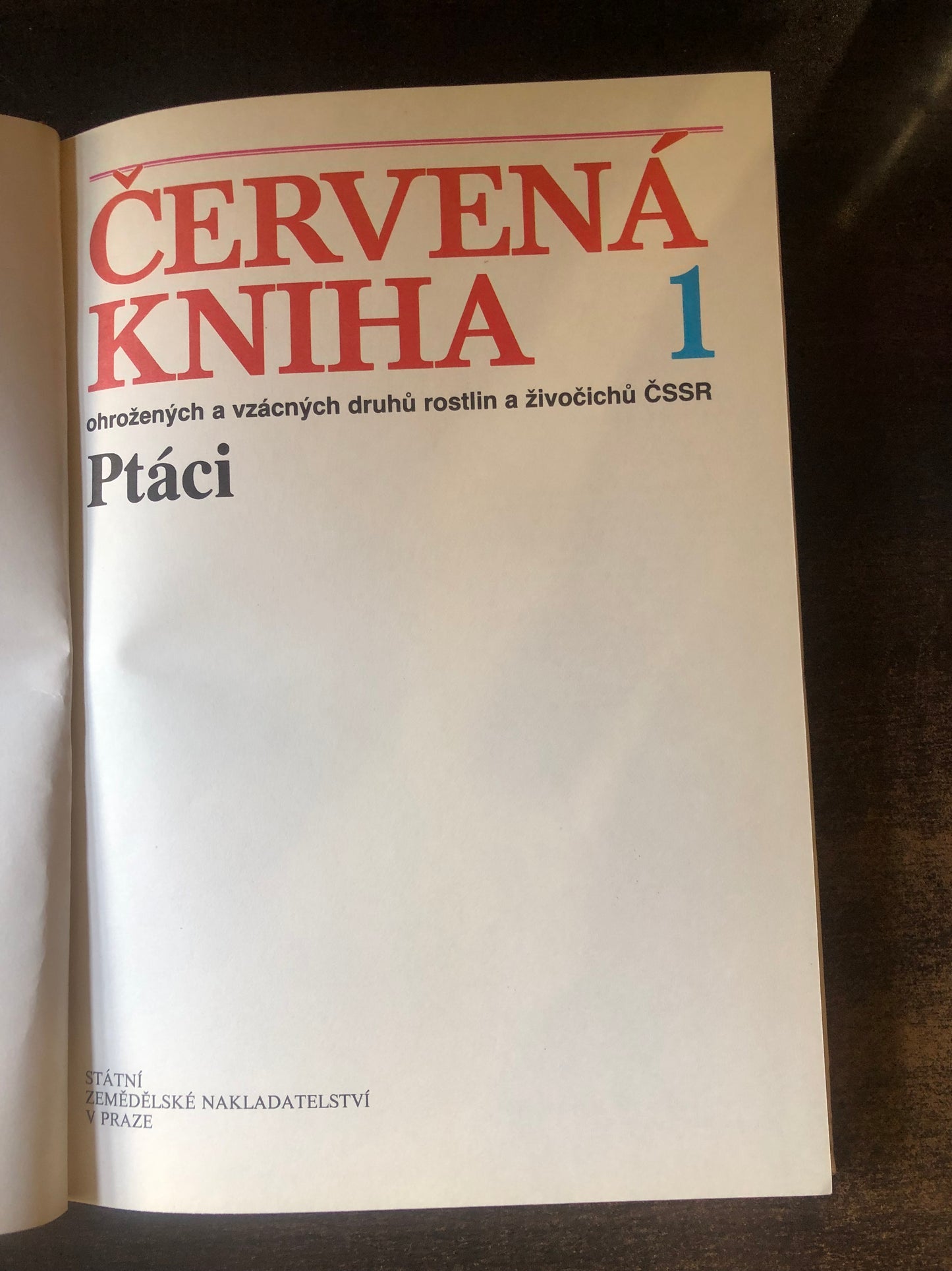 Červená kniha 1
