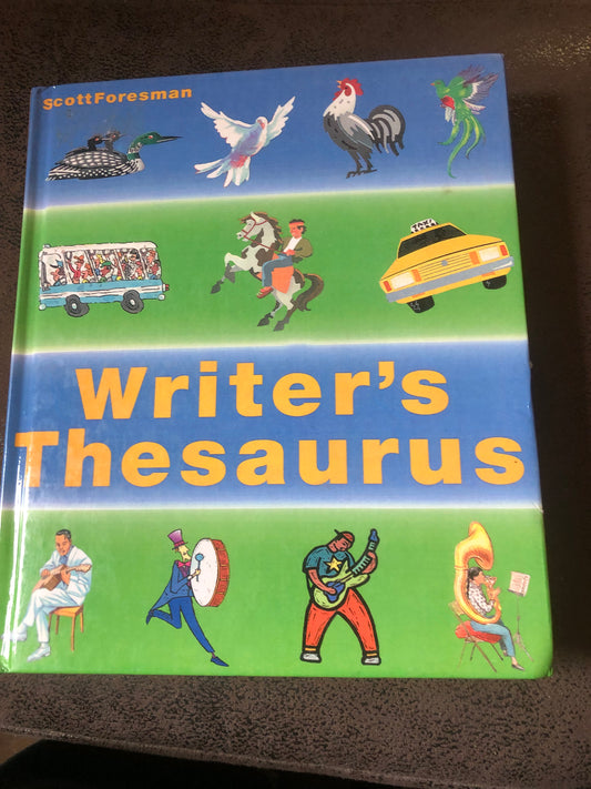 Writer’s thesaurus