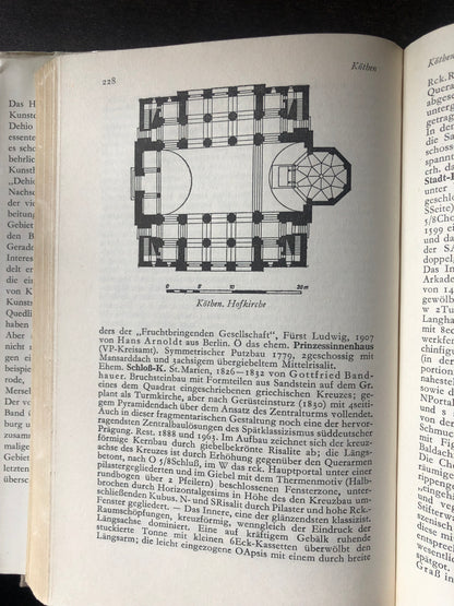 Handbuch der deutschen Kunstdenkmäler ( der Bezirk halle )