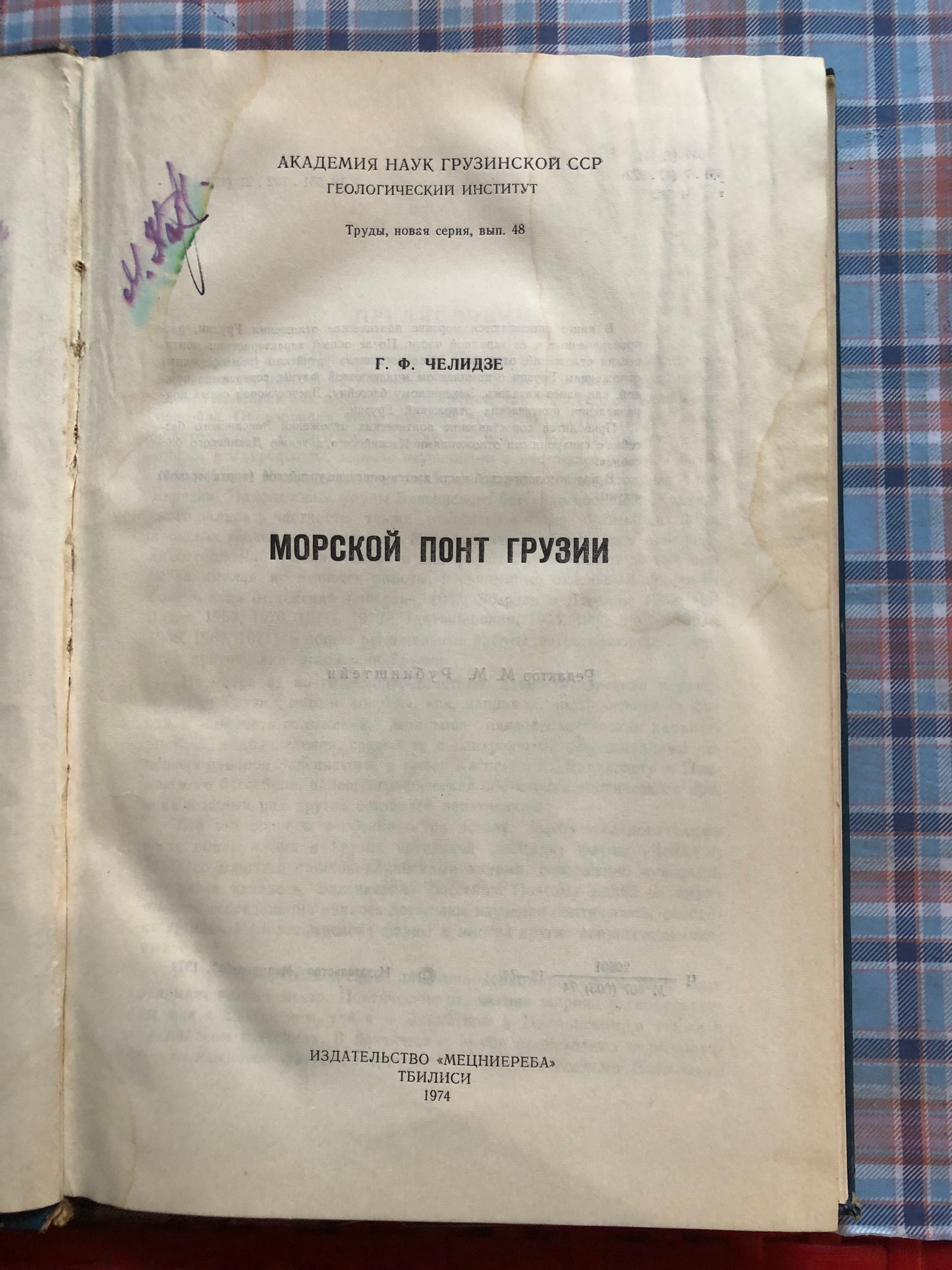 МОРСКОЙ ПОНТ ГРУЗИИ