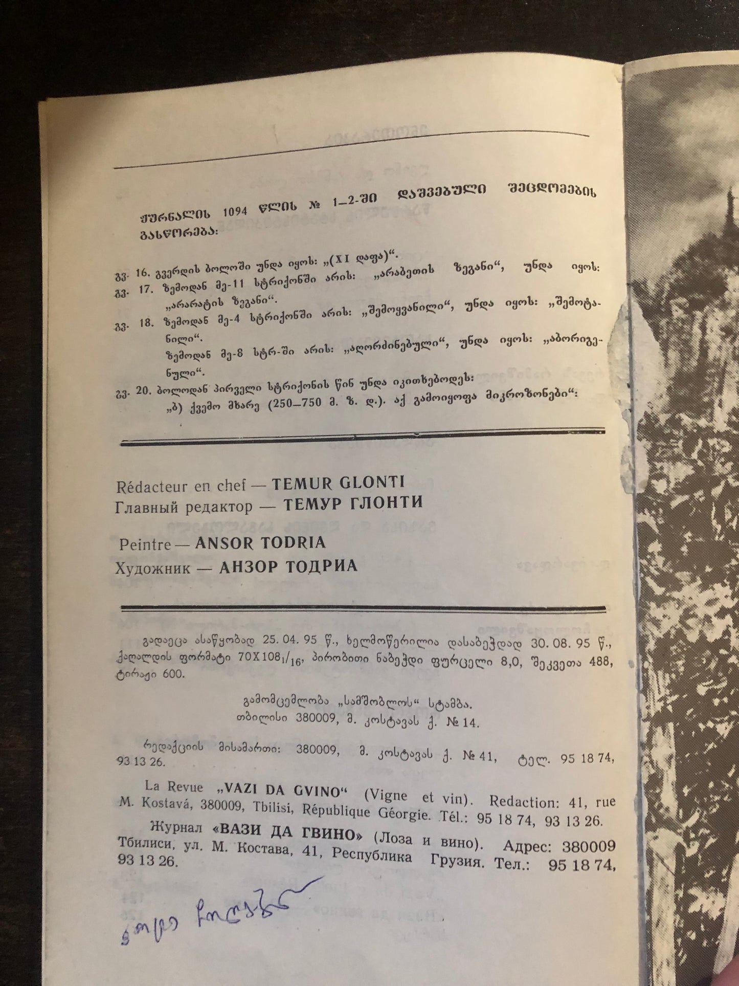 ვაზი და ღვინო