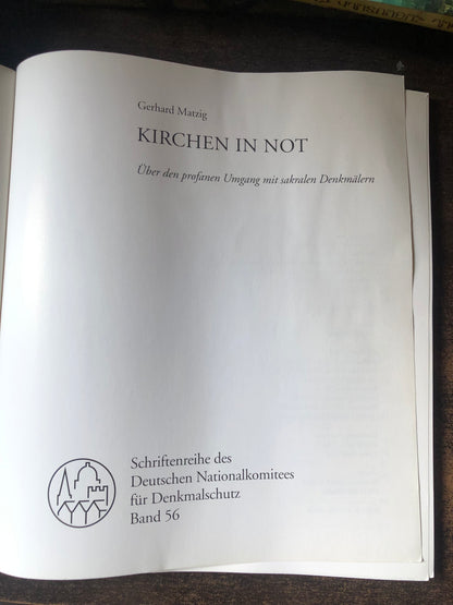 Gerhard Matzig - kirchen in not