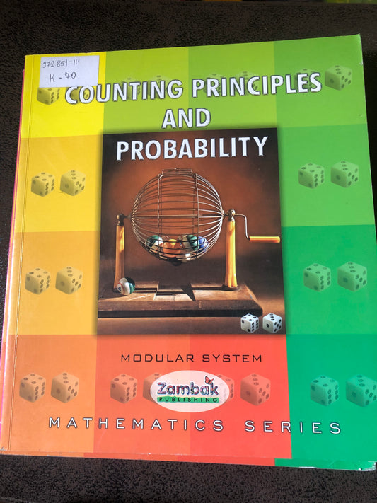 Counting principles and probability (mathematics series)