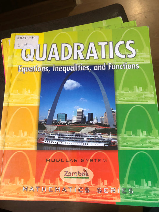 Quadratics (mathematics series)