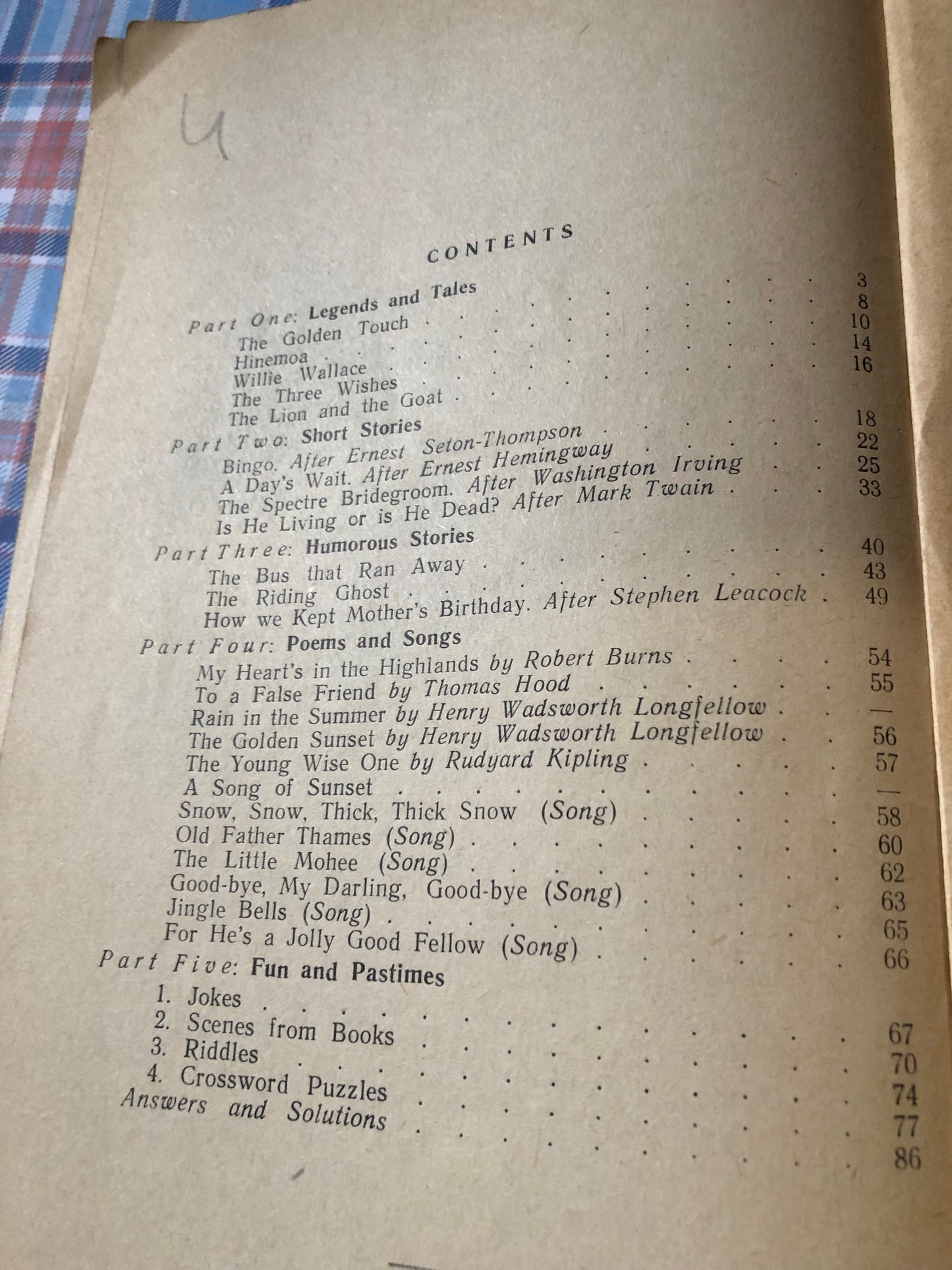 Short Stories and Poems