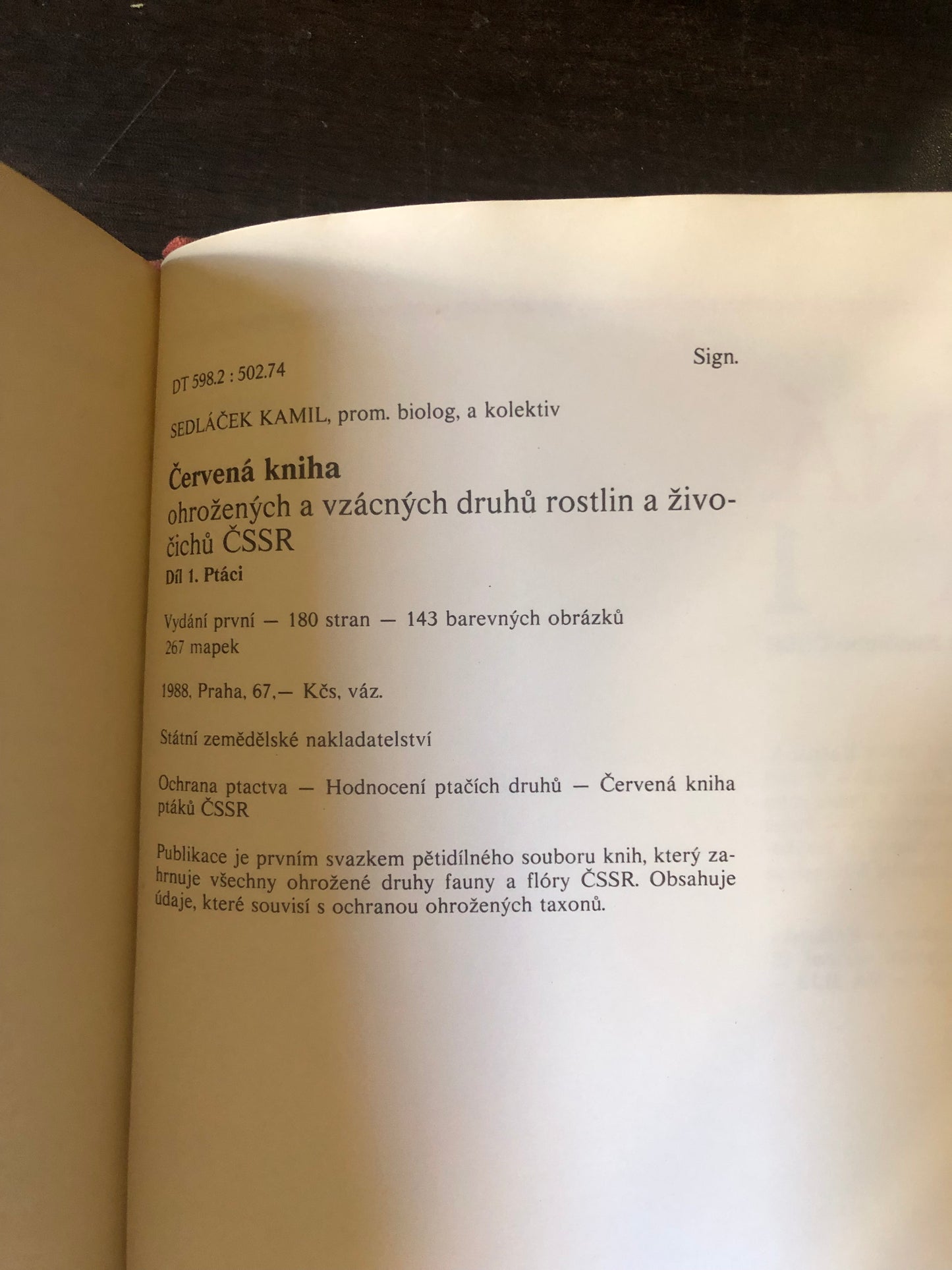 Červená kniha 1