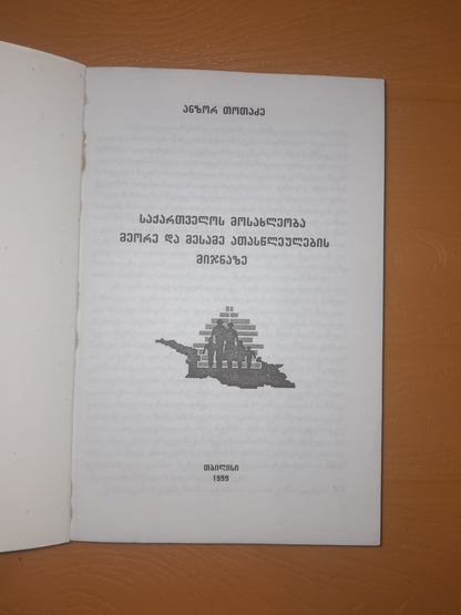 საქართველოს მოსახლეობა მეორე და მესამე ათასწლეულების მიჯნაზე. ავტორი: ანზორ თოთაძე